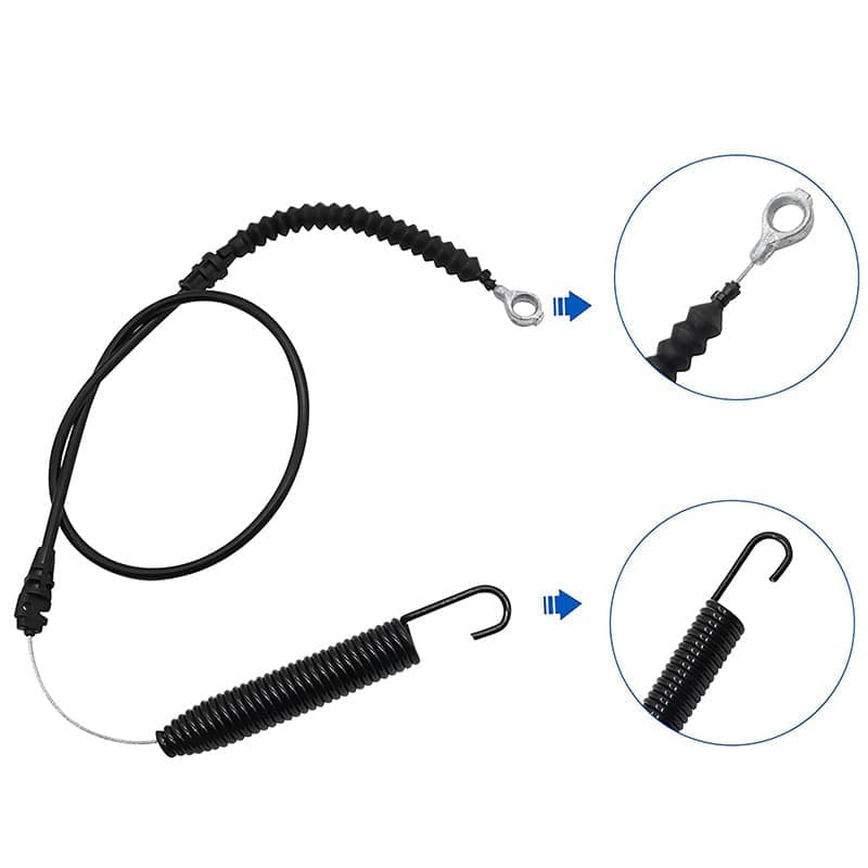 1 Replacement Lawn Mower Blade Cable for MTD Craftsman Yard-Man Troy-Bilt Murray, OEM 946-05124A 946-05124 V1188-MS-325-1770