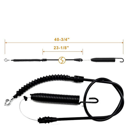 1 Replacement Lawn Mower Blade Cable for MTD Craftsman Yard-Man Troy-Bilt Murray, OEM 946-05124A 946-05124 V1188-MS-325-1770
