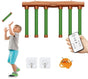 3-Speed Remote Control Catching Stick Game for Hand-Eye Coordination & Agility, Green, Compatible with Kids V1188-MS-325-1772