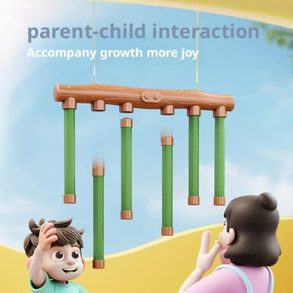 3-Speed Remote Control Catching Stick Game for Hand-Eye Coordination & Agility, Green, Compatible with Kids V1188-MS-325-1772