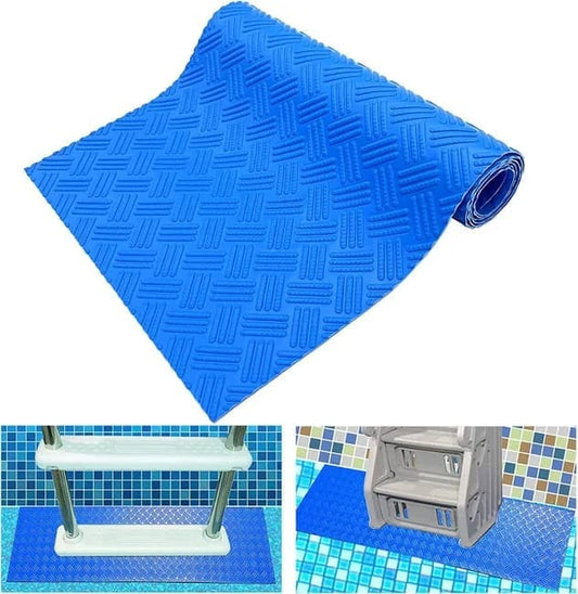 Non-Slip Pool Ladder Mat for Above-Ground Pools, Anti-Slip Protection, 60 x 23 cm V1188-MS-325-1775