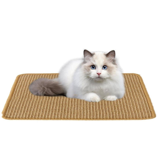 Natural Jute Cat Scratching Mat, Durable Floor Mat and Sustainable Cat Furniture, 30x40cm V1188-MS-325-1778