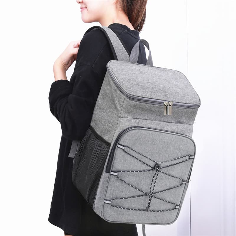 Large Capacity Insulated Backpack Cooler Bag Waterproof for Picnic Camping Lunch Grill, Dark Blue V1188-MS-325-1783