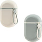 2-Pack Portable Soap Dish with Drainage Grid and Handle, Waterproof Travel Soap Storage for Outdoor Activities V1188-MS-325-1804