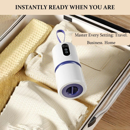 Portable dryer 360 degrees hot air with drying bag, quiet operation, 30-240 minute timer, perfect for travel V1188-MS-325-1808