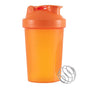 400ml Protein Shaker with Leak-proof Design, Stainless Steel Strainer and Measuring Scale, Multiple Colors V1188-MS-325-1849