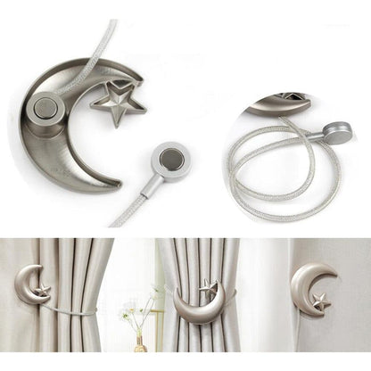 2 pcs Magnetic Curtain Ties Clips for Attachment and Fixation, Decorative and Practical V1188-MS-325-1867