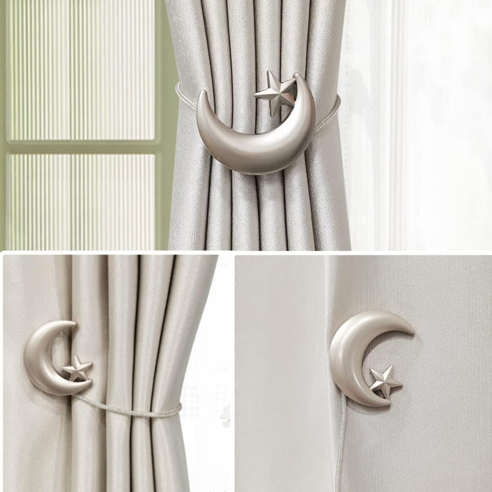 2 pcs Magnetic Curtain Ties Clips for Attachment and Fixation, Decorative and Practical V1188-MS-325-1867