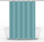 Waterproof Shower Curtain 180x180cm, Light Blue, Quick-Drying Mold Resistant, Compatible with Outdoor Shower V1188-MS-325-1877