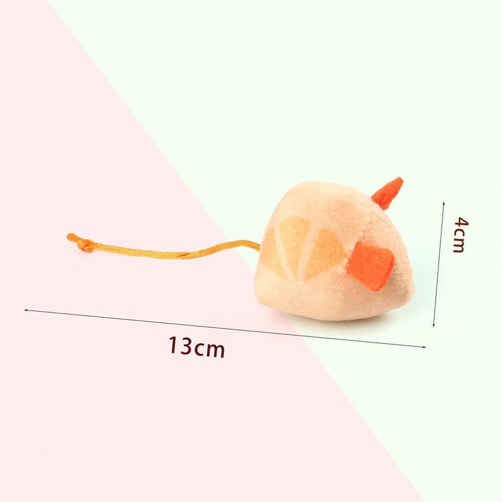 1 Pack Catnip Toy Fruit-Shaped Soft Plush for Cats, Stimulating Fun Play V1188-MS-325-1890