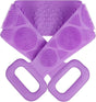 Soft Exfoliating Silicone Body Brush for Women and Men, with Massage Particles, Purple V1188-MS-325-1891