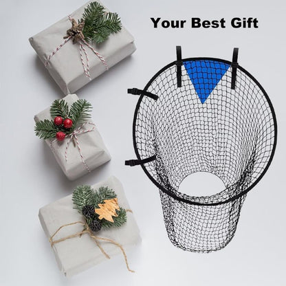 2-Pack Black Soccer Goal Net for Shooting Training, Portable Foldable, for Backyard and Park, 6x4ft V1188-MS-325-1893