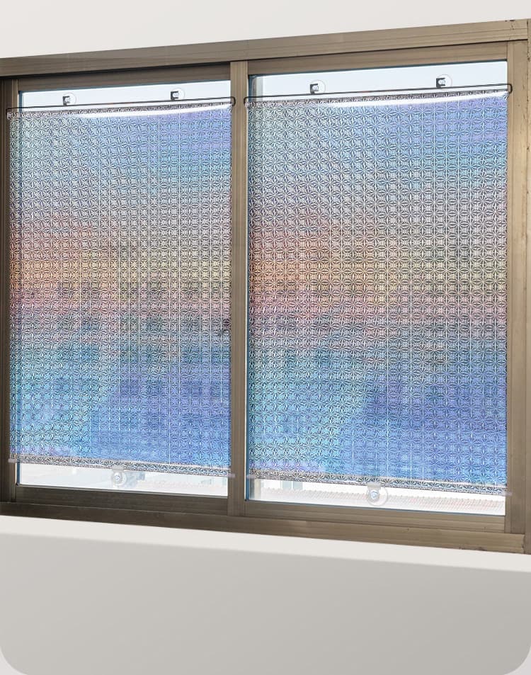 Blackout Curtain with Suction Cups, Removable Window and Car Sunshade, Telescopic Roller Blind, Black and V1188-MS-325-1903