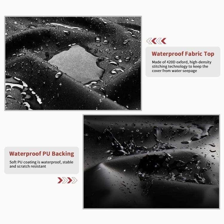 Waterproof Dustproof UV-Protected Parasol Cover, 240x57x57cm V1188-MS-325-1918
