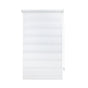 40x150CM Sun Protection Roller Blind Blackout Zebra Blind Without Drilling, White V1188-MS-325-1924