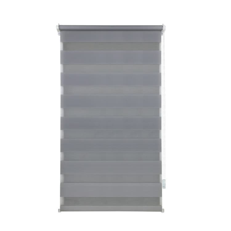 1 PC Zebra Blackout Roller Blind Sun Protection No Drill, 50x150CM, Gray V1188-MS-325-1926