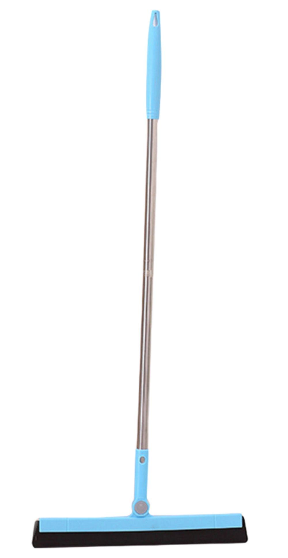 95 cm Water Scraper with Telescopic Handle, Rotatable for Wet and Dry Use, Compatible with Floors, Tiles, V1188-MS-325-1928