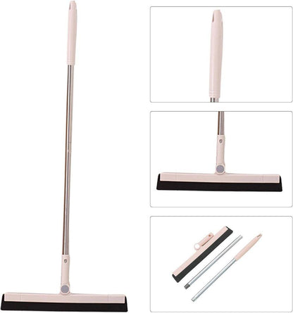 95 cm Floor Scraper with Telescopic Handle, Rotatable for Wet and Dry Use, Compatible with Floors Tiles V1188-MS-325-1929
