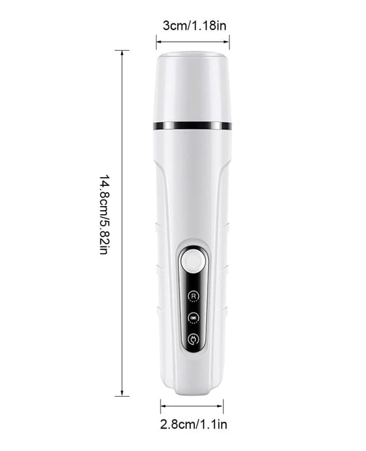 2-in-1 Electric Nail Clippers for Dogs and Cats, Pet Nail Trimmer with LED Light and Low Noise, Compatible V1188-MS-325-1930
