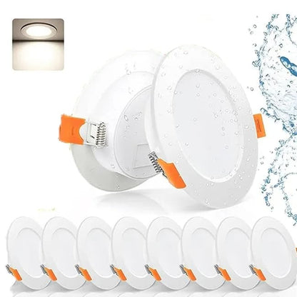 8 pcs LED Spotlight Waterproof IP44 Neutral White Light 4000K, for Bathrooms and Living Rooms V1188-MS-325-1934