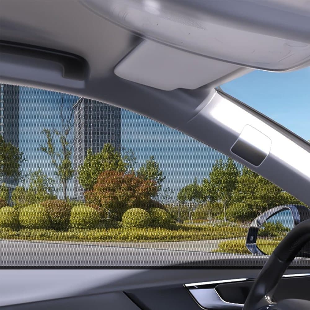 2-Pack Car Sunshade Mosquito Net, Compatible with Most Cars, Attached Over Door V1188-MS-325-1937