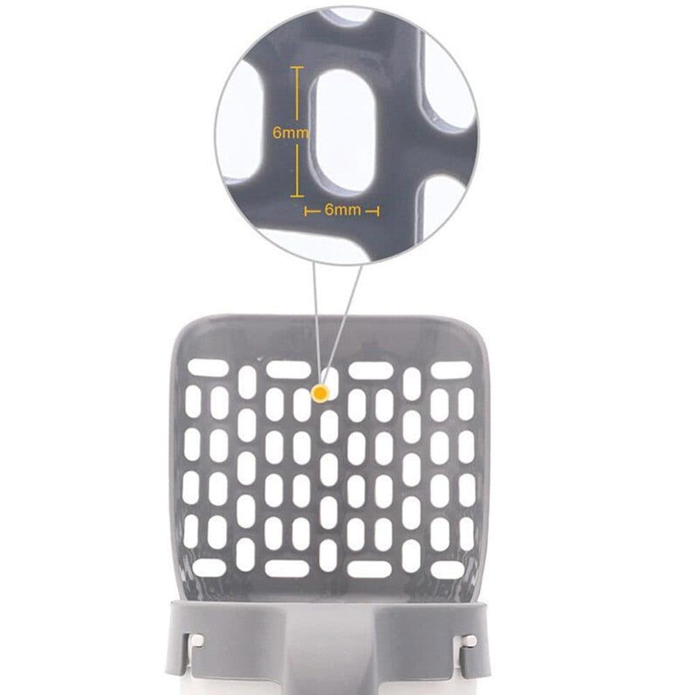 2-in-1 Litter Box Scoop with Holder and Waste Bags, Non-Slip Durable Pet Cleaning Tool V1188-MS-325-1938