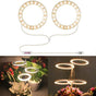 2 pcs LED Grow Light 4000K Full Spectrum with Timer, Adjustable USB Plant Lighting for Small Plants, Beige V1188-MS-325-1942
