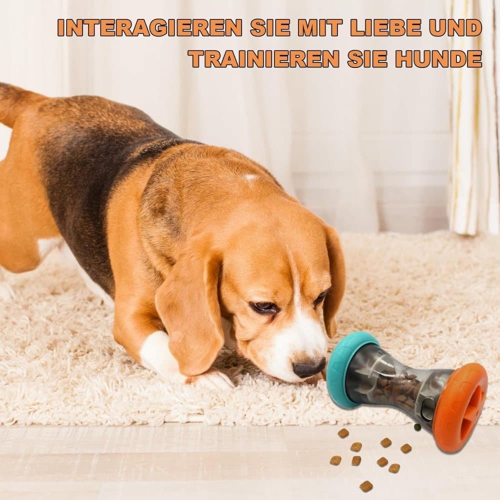 1 Pack Interactive Dog Toy Rolling Food Dispenser for Intelligence Training V1188-MS-325-1960