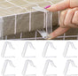 12pcs plastic tablecloth clips for thick tables, garden table camping picnic, compatible with most brands, V1188-MS-325-1985