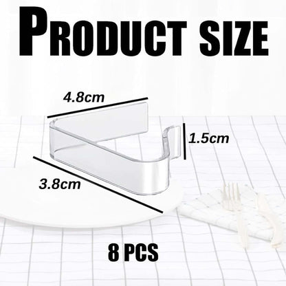 12pcs plastic tablecloth clips for thick tables, garden table camping picnic, compatible with most brands, V1188-MS-325-1985
