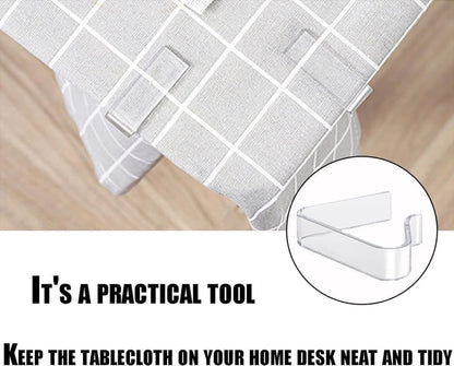 12pcs plastic tablecloth clips for thick tables, garden table camping picnic, compatible with most brands, V1188-MS-325-1985
