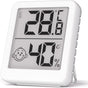Wireless Thermometer Hygrometer Indoor Outdoor, White Black V1188-MS-325-1995