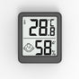 Wireless Thermometer Hygrometer Indoor Outdoor, Black V1188-MS-325-1996