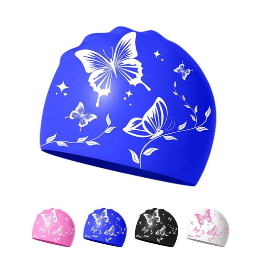 Waterproof silicone swimming cap for adults, non-slip elastic and comfortable, for swimming and water V1188-MS-325-2005