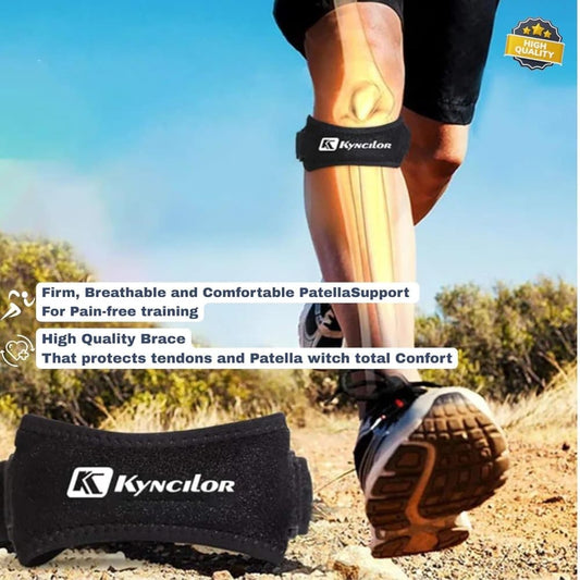 2 pcs Adjustable Knee Pads for Running, Compatible with Most Brands V1188-MS-325-2010