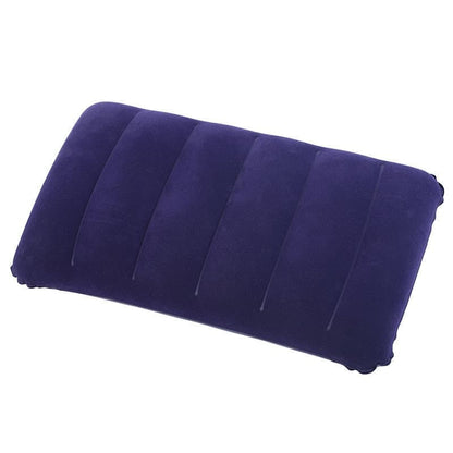 Inflatable Pillow, Lightweight Compact Camping Pillow for Outdoor Travel Activities, Dark Blue, 47x30cm V1188-MS-325-2011