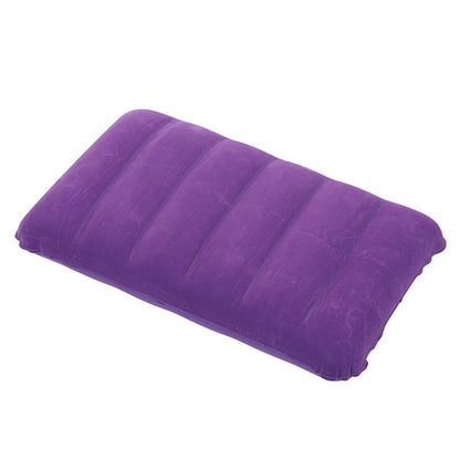 Lightweight Compact Inflatable Camping Pillow for Outdoor Travel, 47x30cm, Purple V1188-MS-325-2013