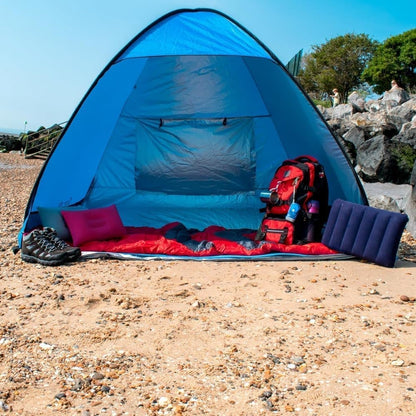 Inflatable Pillow for Camping Lightweight Compact Travel Outdoor Activities, 47x30cm, Red V1188-MS-325-2014