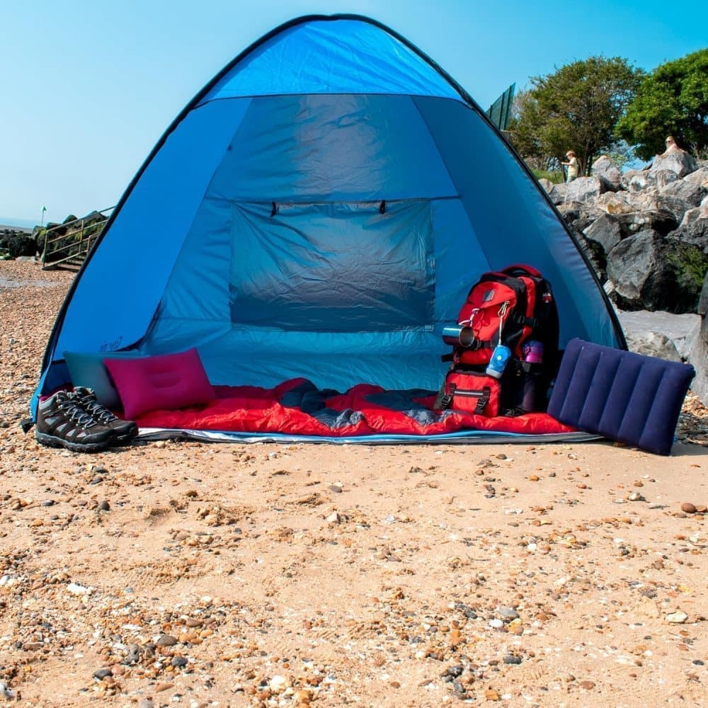 Inflatable Pillow for Camping Travel Outdoor Activities, 47x30cm, Green V1188-MS-325-2017