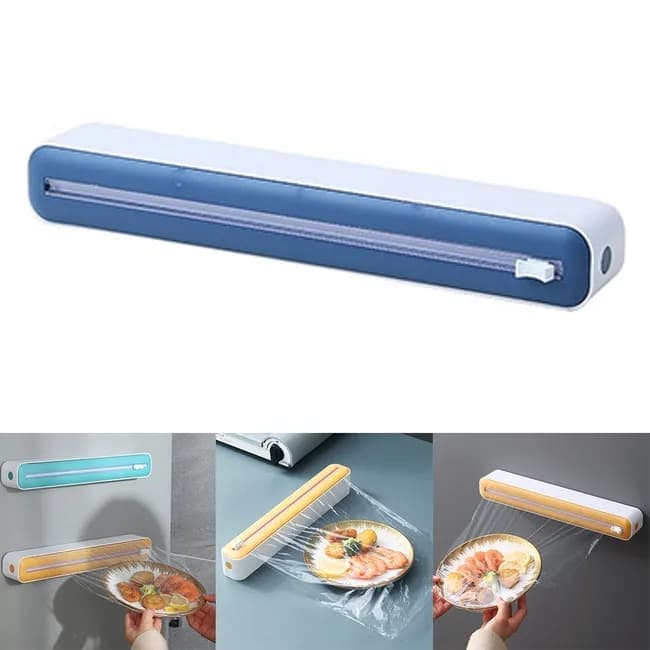 Blue Foil Cutter Holder for Aluminum and Plastic Foil, 36x7x5cm V1188-MS-325-2022