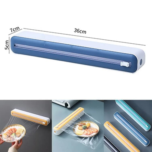 Blue Foil Cutter Holder for Aluminum and Plastic Foil, 36x7x5cm V1188-MS-325-2022
