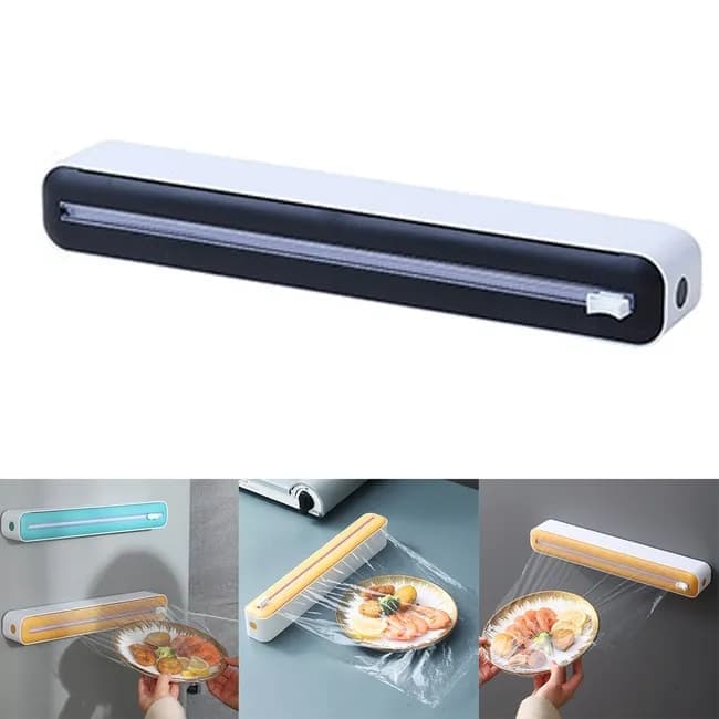 Aluminum Foil Cutter Holder 36x7x5cm, Black V1188-MS-325-2023