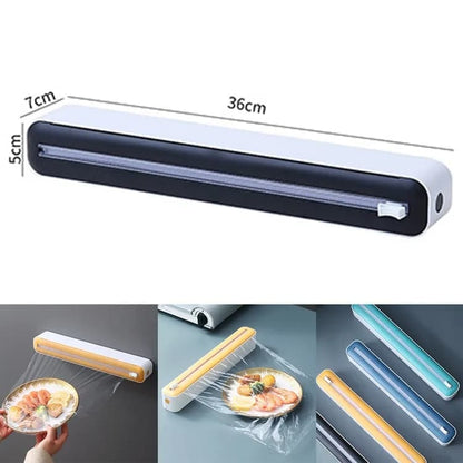 Aluminum Foil Cutter Holder 36x7x5cm, Black V1188-MS-325-2023