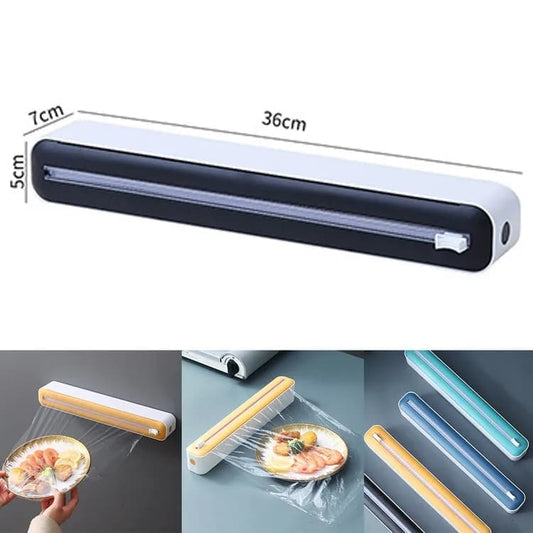Aluminum Foil Cutter Holder 36x7x5cm, Black V1188-MS-325-2023