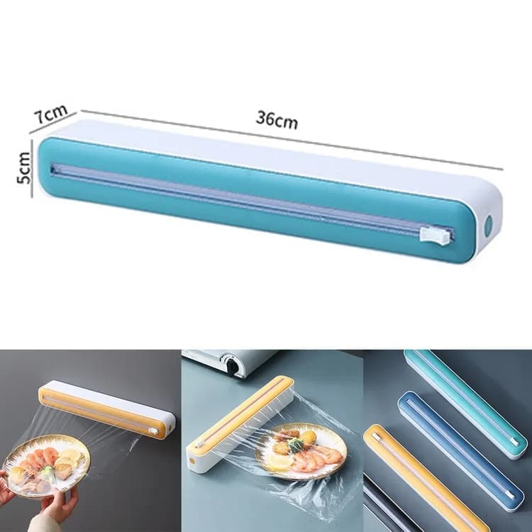 36 Pack Foil Cutter Holder for Aluminum and Plastic Foil, 36x7x5cm, Green V1188-MS-325-2024