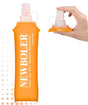 500ML Foldable Water Bottle BPA-Free Soft Bottle for Marathons Camping Hiking, 500ml, Orange V1188-MS-325-2066