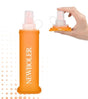 250ML Foldable Water Bottle BPA-Free Soft Bottle for Marathons Camping Hiking, 250ml, Orange V1188-MS-325-2071