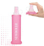 Foldable Water Bottle 250ml, BPA-Free Soft Bottle for Marathons Camping Hiking, Pink V1188-MS-325-2074