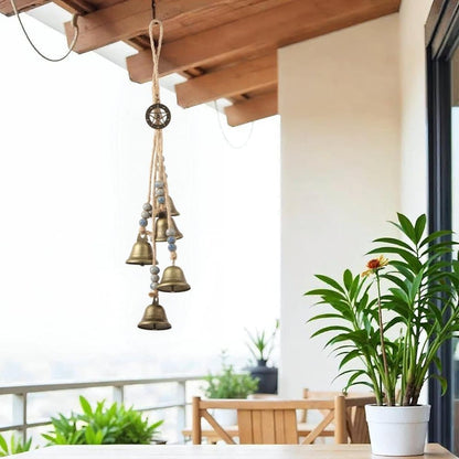 Outdoor Metal Wind Chime with Pleasant Sound, Easy Hanging Decorative Home Pendant V1188-MS-325-2092