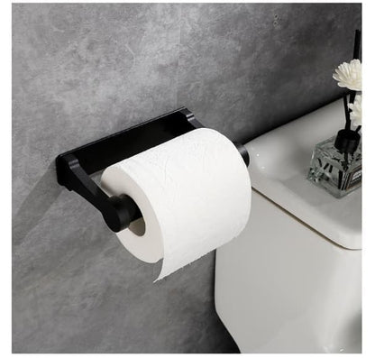 Self-Adhesive Paper Towel Holder for Kitchen and Bathroom, 16x9.8cm, Black V1188-MS-325-2103